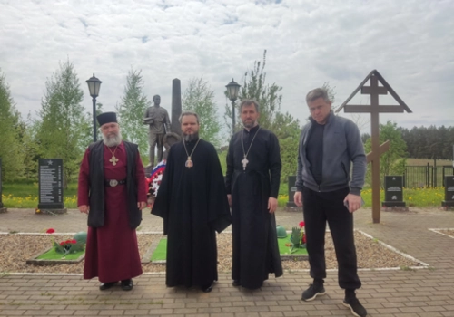 Встреча Архиерея с Главой Знаменского сельского поселения Знаменское