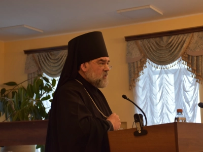 Доклад игумена Александра (Карпикова), благочинного Гагаринского округа - 