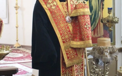 Божественная литургия в Введенском храме г. Вязьмы