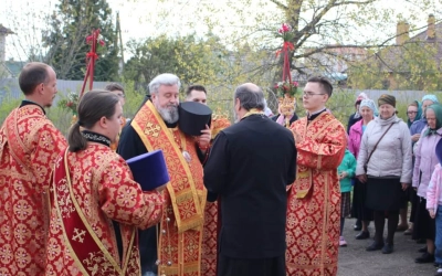 Божественная литургия в Введенском храме г. Вязьмы