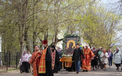 Божественная литургия в Введенском храме г. Вязьмы
