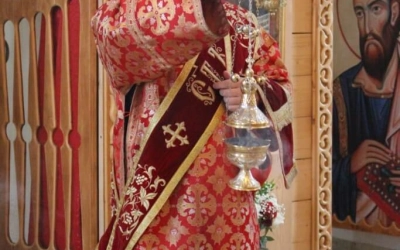 Преосвященнейший Епископ Сергий возглавил Вечерню в Спасо-Преображенском храме г. Вязьмы