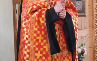 Преосвященнейший Епископ Сергий возглавил Вечерню в Спасо-Преображенском храме г. Вязьмы