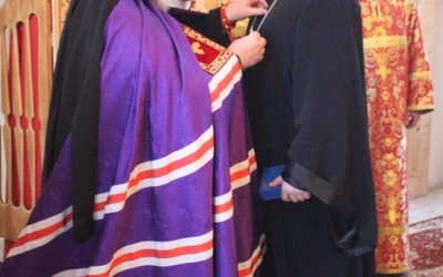 Преосвященнейший Епископ Сергий возглавил Вечерню в Спасо-Преображенском храме г. Вязьмы