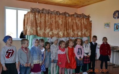 Пасхальный утренник в Воскресной школе села Карманово
