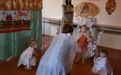 Пасхальный утренник в Воскресной школе села Карманово