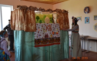 Пасхальный утренник в Воскресной школе села Карманово