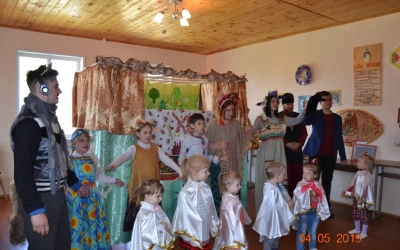 Пасхальный утренник в Воскресной школе села Карманово