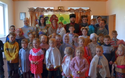 Пасхальный утренник в Воскресной школе села Карманово