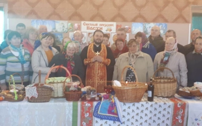 Пасха Христова в деревне Акатово