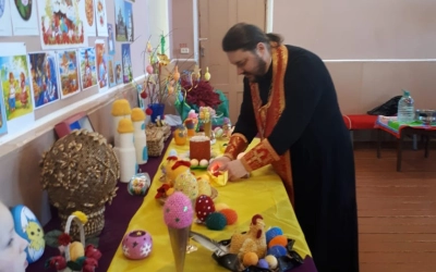 Пасха Христова в деревне Акатово