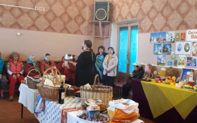 Пасха Христова в деревне Акатово