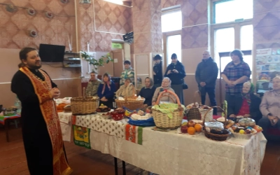 Пасха Христова в деревне Акатово