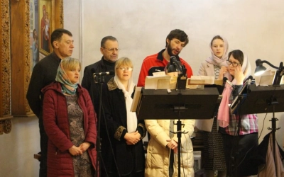 Епископ Сергий совершил Божественную литургию в день Победы