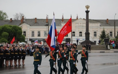 Преосвященнейший Епископ Сергий принял участие в параде Победы