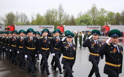 Преосвященнейший Епископ Сергий принял участие в параде Победы