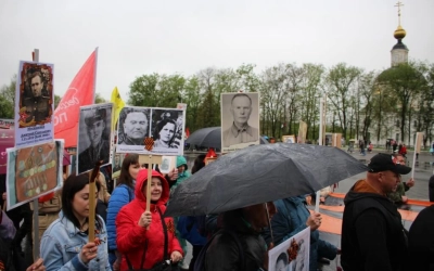 Преосвященнейший Епископ Сергий принял участие в параде Победы