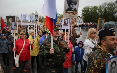 Преосвященнейший Епископ Сергий принял участие в параде Победы