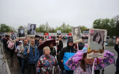 Преосвященнейший Епископ Сергий принял участие в параде Победы