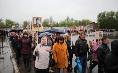 Преосвященнейший Епископ Сергий принял участие в параде Победы