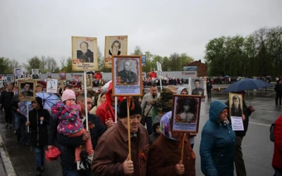 Преосвященнейший Епископ Сергий принял участие в параде Победы