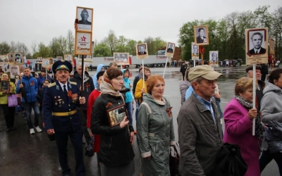 Преосвященнейший Епископ Сергий принял участие в параде Победы