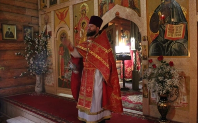 IMG_1695.JPGПрестольный праздник в храме Бориса и Глеба села Борисоглебское Сычёвского района