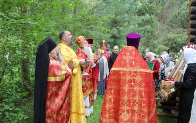 Престольный праздник в храме Бориса и Глеба села Борисоглебское Сычёвского района
