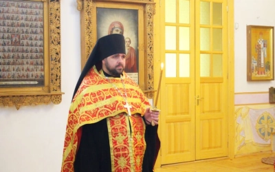 Преосвященнейший Епископ Сергий возглавил Всенощное бдение накануне Недели 4-й по Пасхе, о расслабле