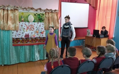 Пасхальная сказка в Кармановской школе