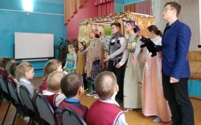 Пасхальная сказка в Кармановской школе