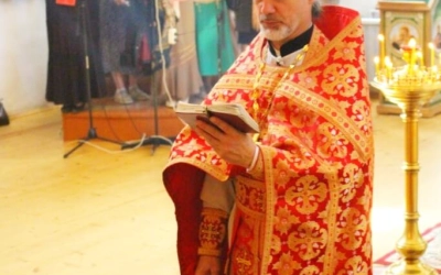 Епископ Сергий возглавил Божественную литургию в Свято-Троицком кафедральном соборе