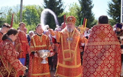 Епископ Сергий возглавил Божественную литургию в Свято-Троицком кафедральном соборе