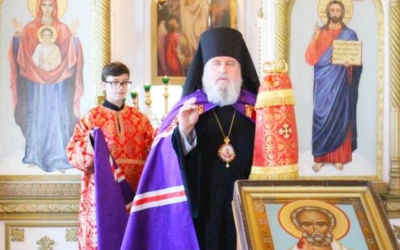 Епископ Сергий возглавил Всенощное бдение