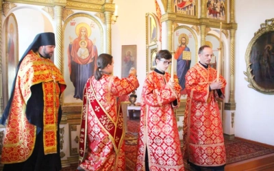 Епископ Сергий возглавил Всенощное бдение