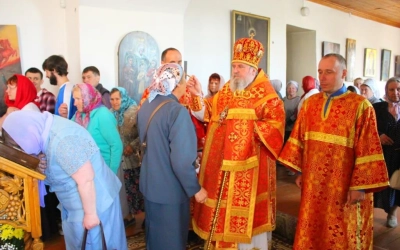 Епископ Сергий возглавил Всенощное бдение