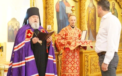 В день памяти Святителя Николая Чудотворца епископ Сергий возглавил Божественную Литургию