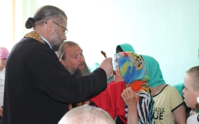 причастие воспитанников детского дома