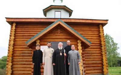 Преосвященный Епископ Сергий посетил с Архипастырским визитом храм-часовню прп. Сергия Радонежского