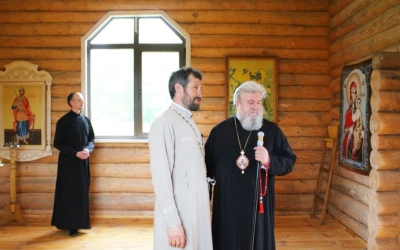 Преосвященный Епископ Сергий посетил с Архипастырским визитом храм-часовню прп. Сергия Радонежского