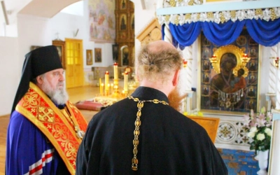 Приведение к присяге судей Епархиального Церковного суда Вяземской епархии