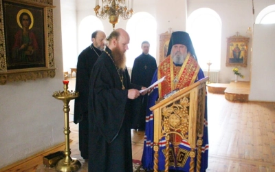 Приведение к присяге судей Епархиального Церковного суда Вяземской епархии