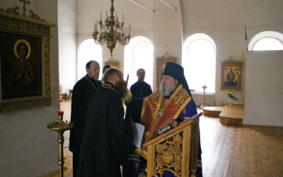 Приведение к присяге судей Епархиального Церковного суда Вяземской епархии