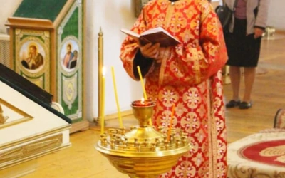 Епископ Сергий возглавил Всенощное бдение накануне Недели 5-й по Пасхе