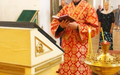 Епископ Сергий возглавил Всенощное бдение накануне Недели 5-й по Пасхе