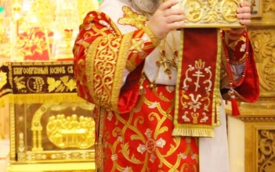 Епископ Сергий возглавил Всенощное бдение накануне Недели 5-й по Пасхе