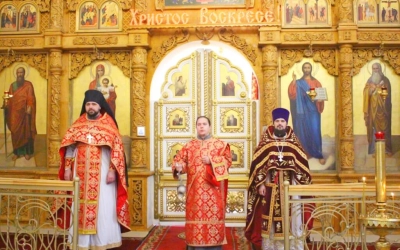 Епископ Сергий возглавил Божественную литургию в Свято-Троицком кафедральном соборе