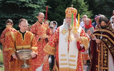 Епископ Сергий возглавил Божественную литургию в Свято-Троицком кафедральном соборе