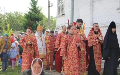 Епископ Сергий возглавил Божественную литургию в Свято-Троицком кафедральном соборе