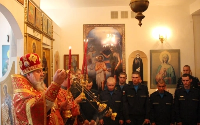 Божественная литургия в день памяти Кн. Димитрия Донского